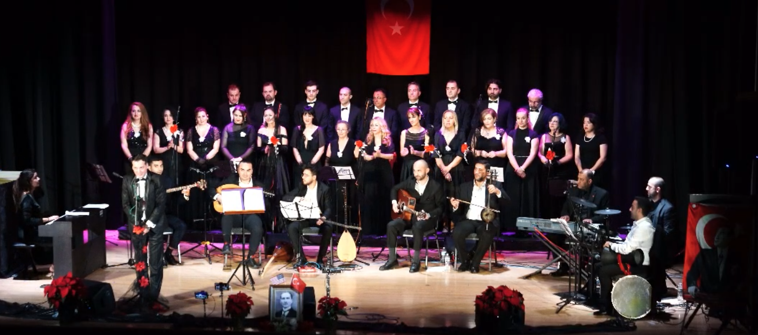 DMV Turkish Music Ensemble performing at Atatürkten Yadigâr concert